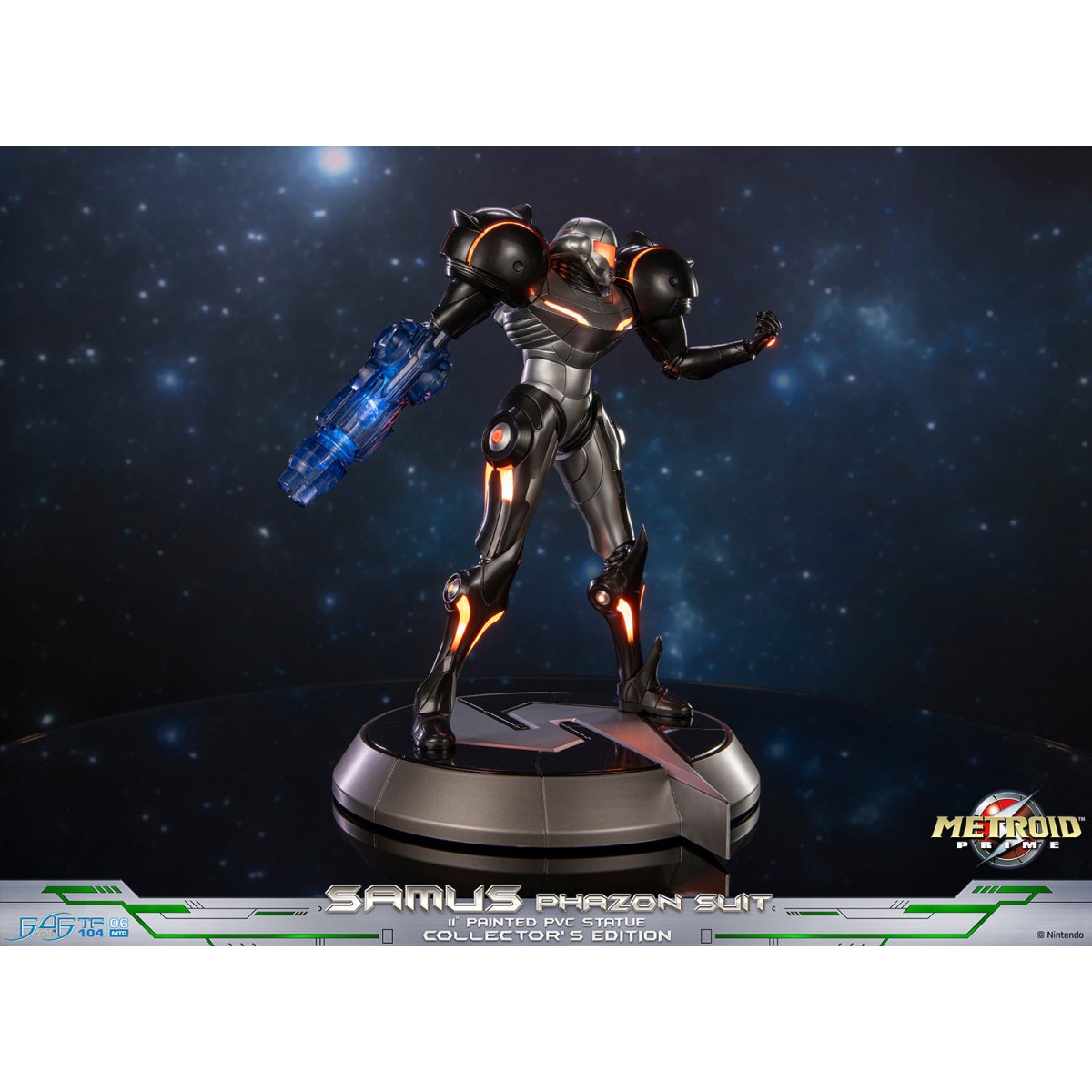 First 4 Figures - Metroid - SAMUS GRAVITY SUIT Collector's Edition Estatua de PVC