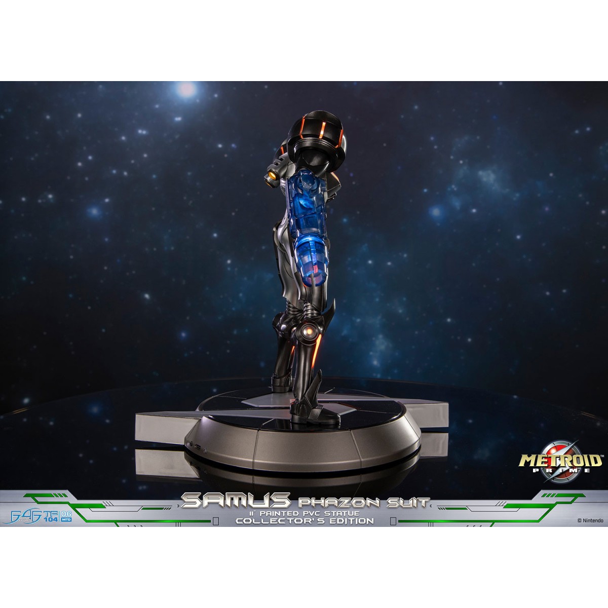 First 4 Figures - Metroid - SAMUS GRAVITY SUIT Collector's Edition Estatua de PVC