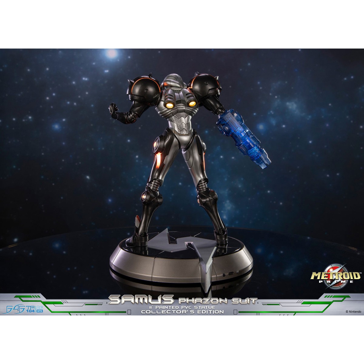 First 4 Figures - Metroid - SAMUS GRAVITY SUIT Collector's Edition Estatua de PVC