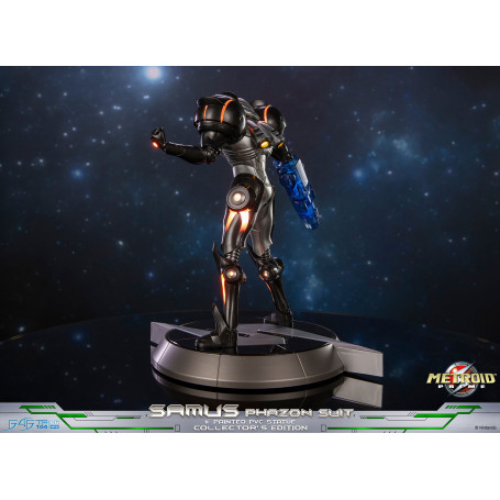 First 4 Figures - Metroid - SAMUS GRAVITY SUIT Collector's Edition Estatua de PVC
