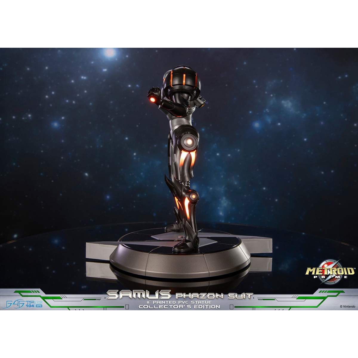 First 4 Figures - Metroid - SAMUS GRAVITY SUIT Collector's Edition Estatua de PVC