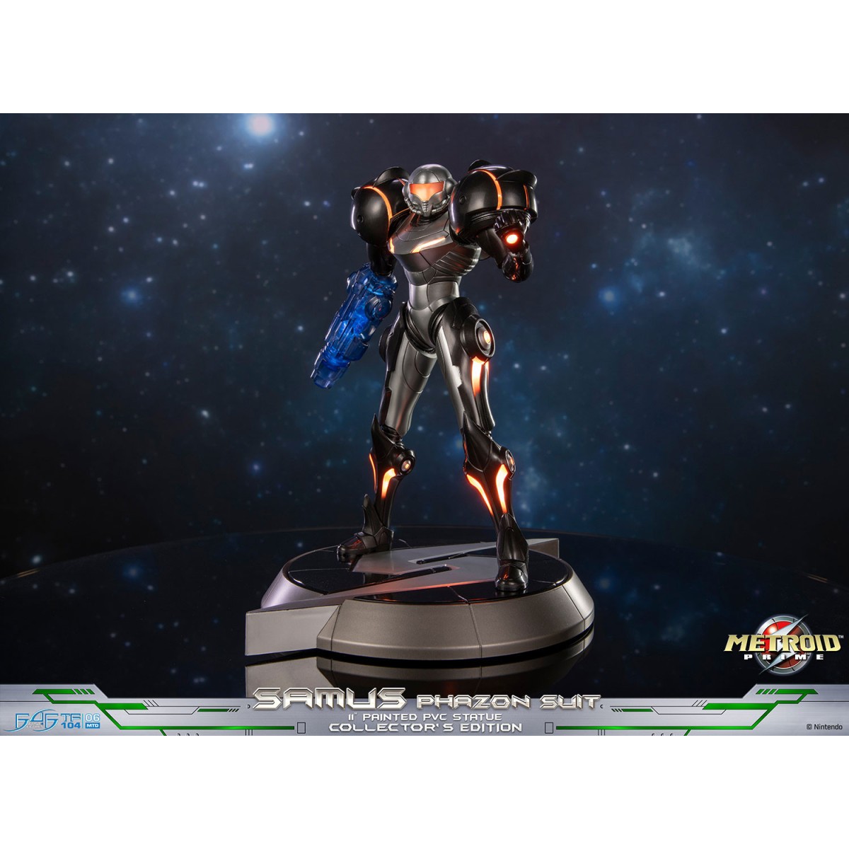 First 4 Figures - Metroid - SAMUS GRAVITY SUIT Collector's Edition Estatua de PVC