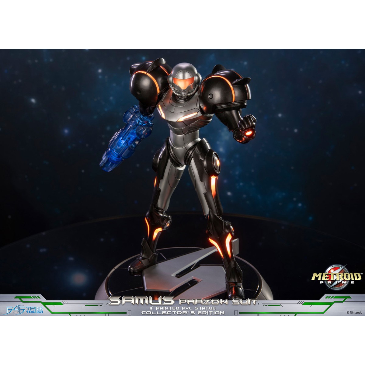 First 4 Figures - Metroid - SAMUS GRAVITY SUIT Collector's Edition Estatua de PVC