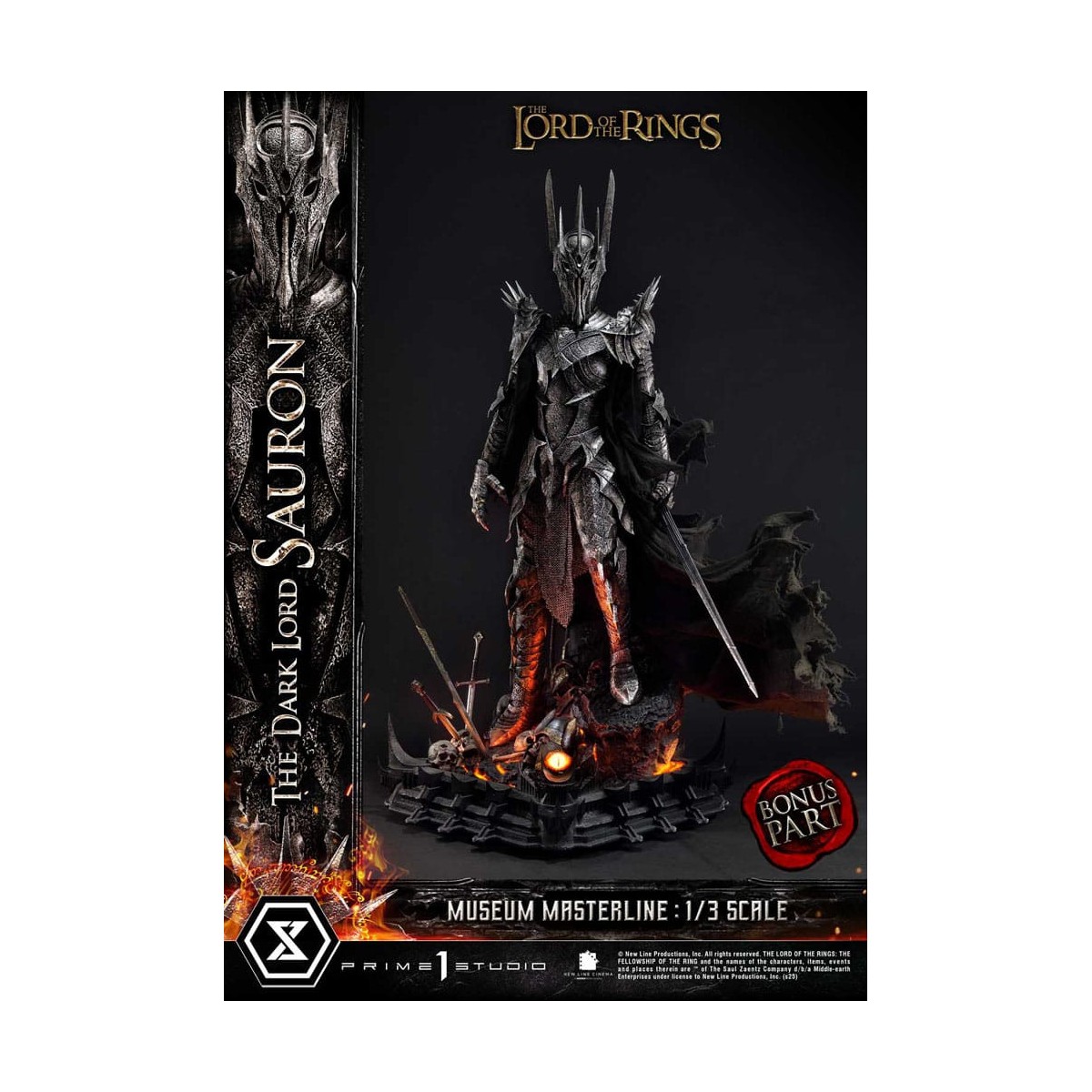 Prime 1 Studio - Museum Masterline Series 1/3 The Dark Lord Sauron Bonus Version - El Señor de los Anillos