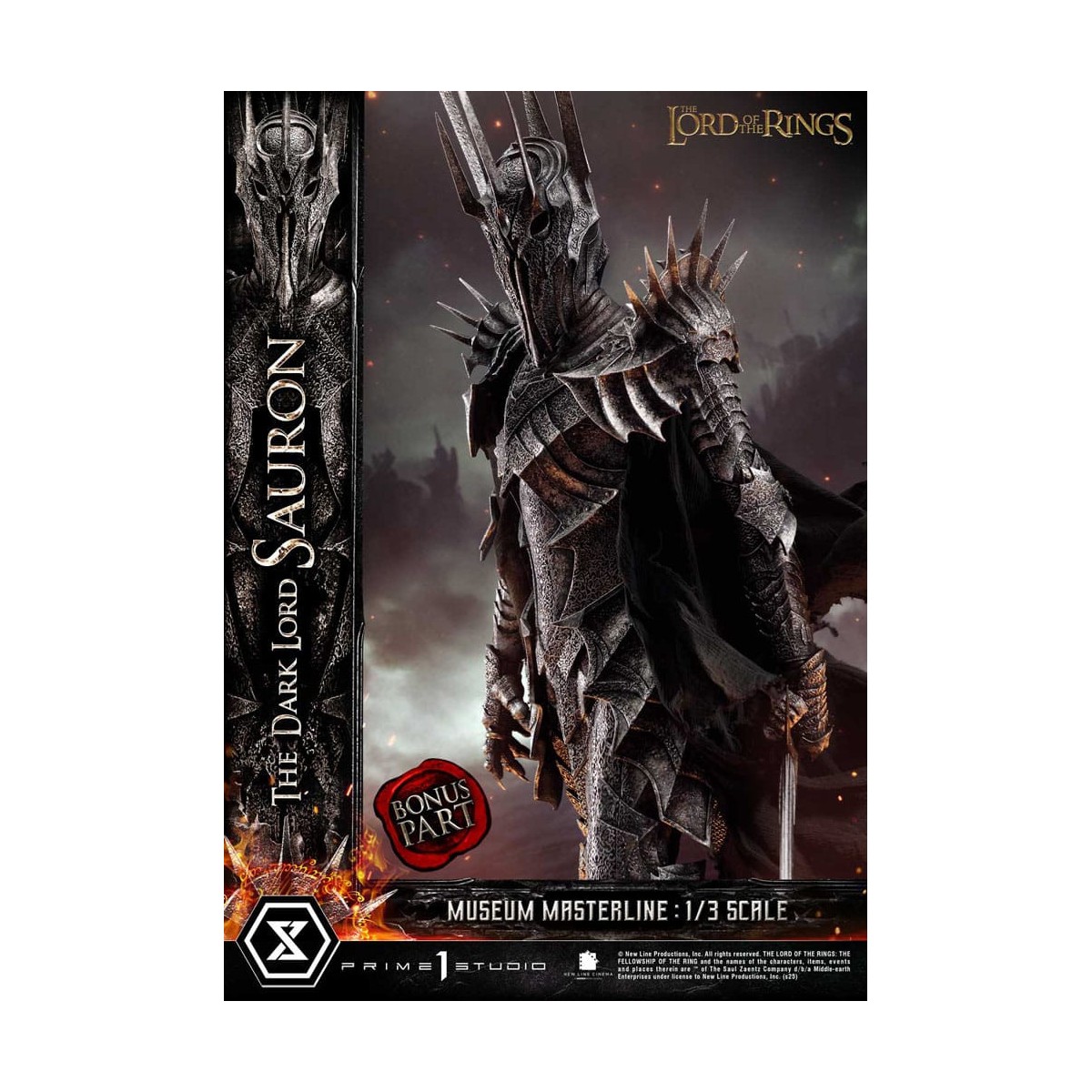 Prime 1 Studio - Museum Masterline Series 1/3 The Dark Lord Sauron Bonus Version - El Señor de los Anillos