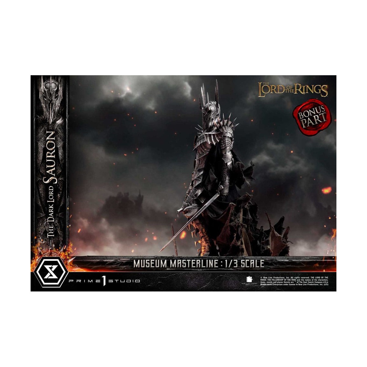 Prime 1 Studio - Museum Masterline Series 1/3 The Dark Lord Sauron Bonus Version - El Señor de los Anillos