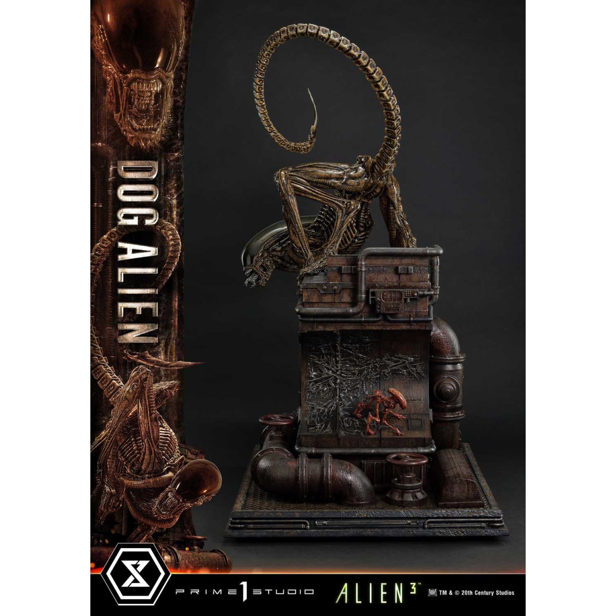 Prime 1 Studio -Dog Alien Deluxe Bonus Version - Alien 3 Museum Masterline XL