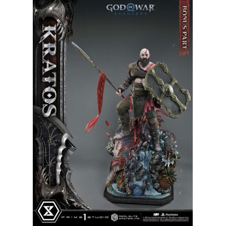 Prime 1 Studio - God of War: Ragnarok - Kratos Ultimate Bonus Version - Real Elite Masterline Series 1/3