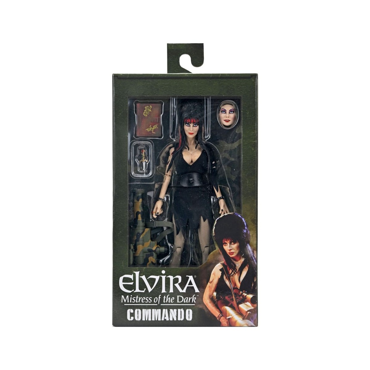 Neca - Elvira Mistress of the Dark - Comando Elvira - Tela Retro
