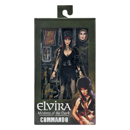 Neca - Elvira Mistress of the Dark - Comando Elvira - Tela Retro