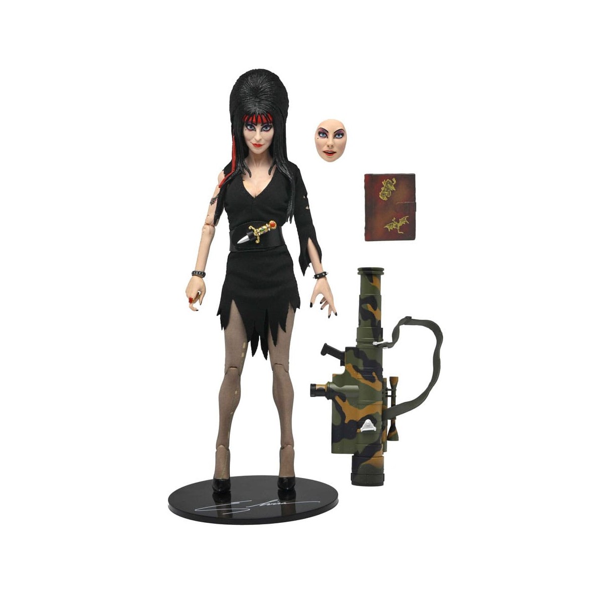 Neca - Elvira Mistress of the Dark - Comando Elvira - Tela Retro