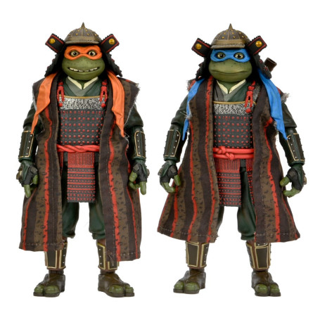 Neca - TMNT - Leonardo y Miguel Ángel - Teenage Mutant Ninja Turtles 3 - Teenage Mutant Ninja Turtles 3 - La película