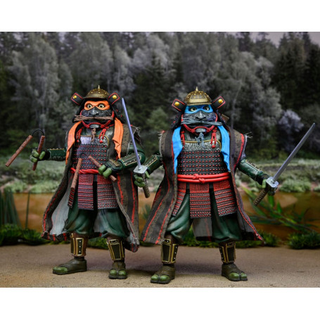 Neca - TMNT - Leonardo y Miguel Ángel - Teenage Mutant Ninja Turtles 3 - Teenage Mutant Ninja Turtles 3 - La película