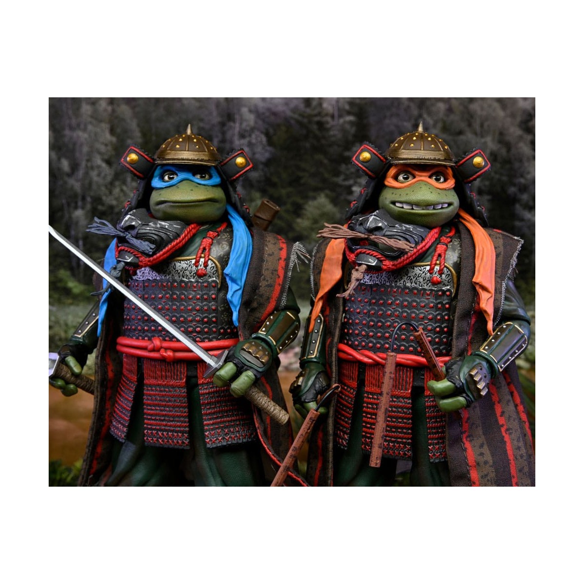 Neca - TMNT - Leonardo y Miguel Ángel - Teenage Mutant Ninja Turtles 3 - Teenage Mutant Ninja Turtles 3 - La película