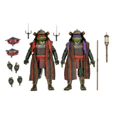 Neca - TMNT - Donatello y Raphael - Teenage Mutant Ninja Turtles 3 - Teenage Mutant Ninja Turtles 3 - La película