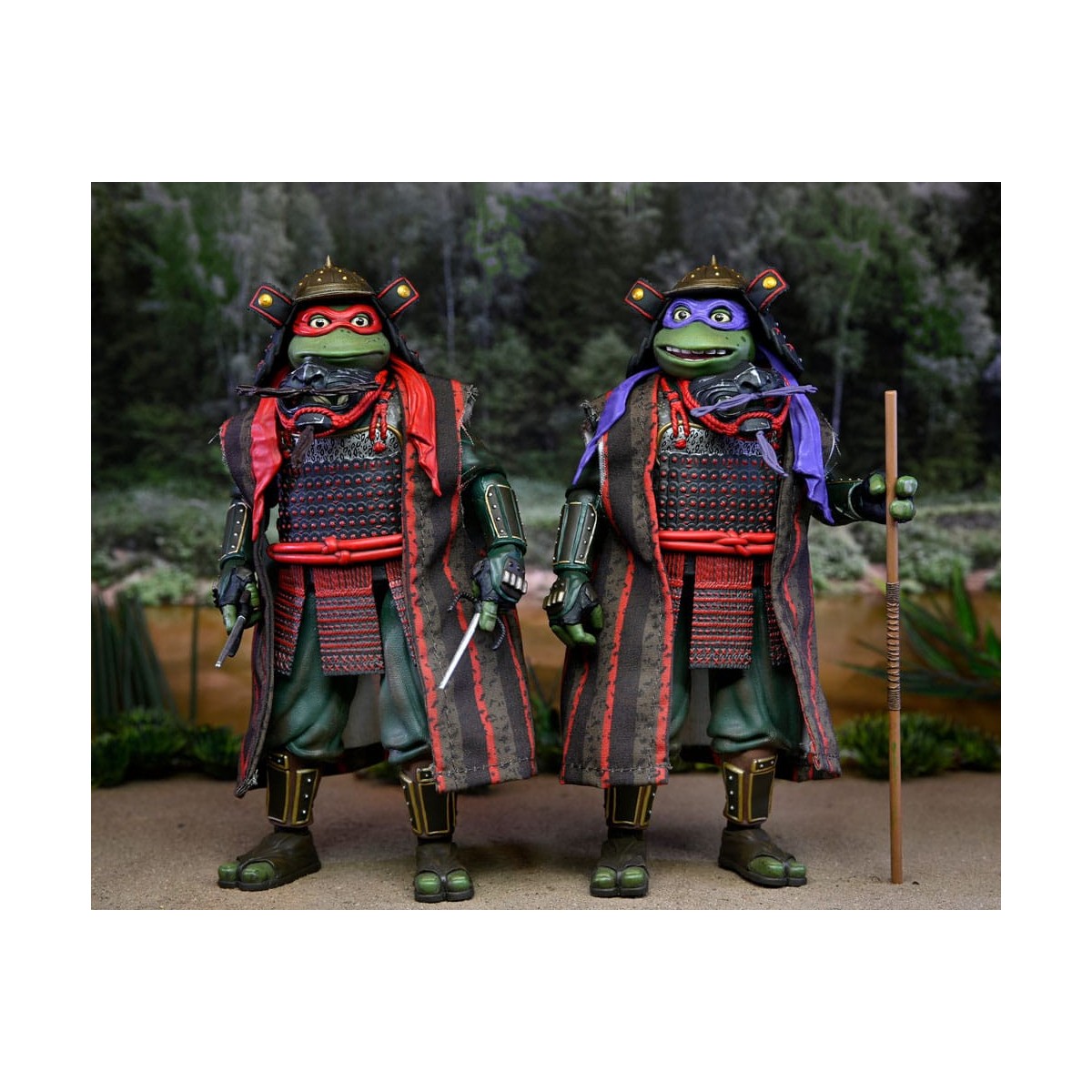 Neca - TMNT - Donatello y Raphael - Teenage Mutant Ninja Turtles 3 - Teenage Mutant Ninja Turtles 3 - La película