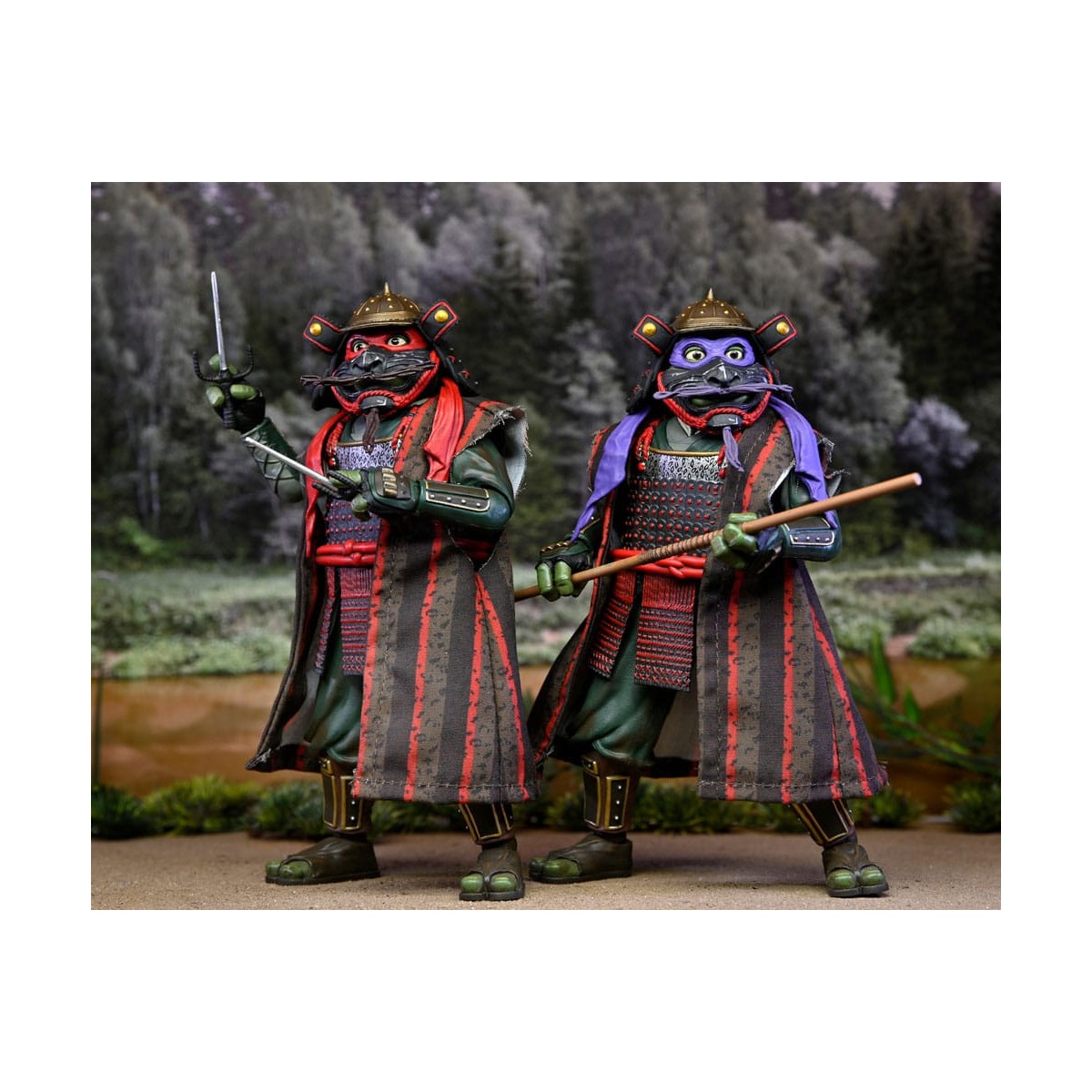 Neca - TMNT - Donatello y Raphael - Teenage Mutant Ninja Turtles 3 - Teenage Mutant Ninja Turtles 3 - La película