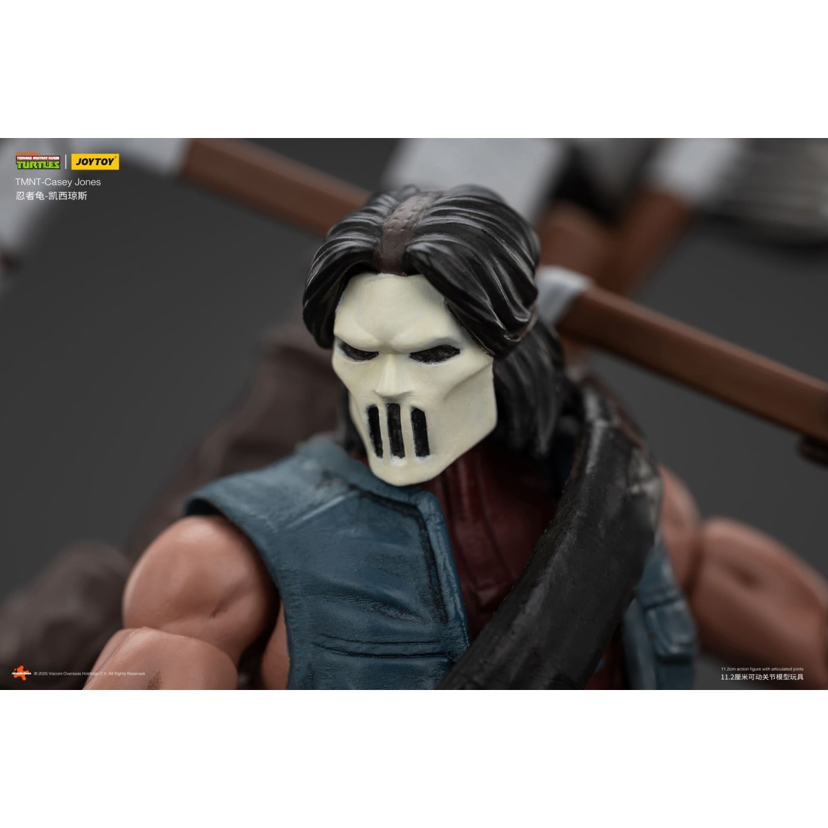 JoyToy TMNT - Casey Jones - Teenage Mutant Ninja Turtles 1/18