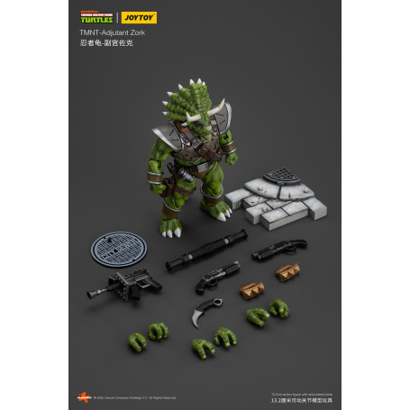 JoyToy TMNT - Suboficial Zork - Teenage Mutant Ninja Turtles 1/18