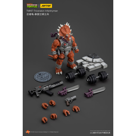 JoyToy TMNT - Infantería Triceraton - Teenage Mutant Ninja Turtles 1/18