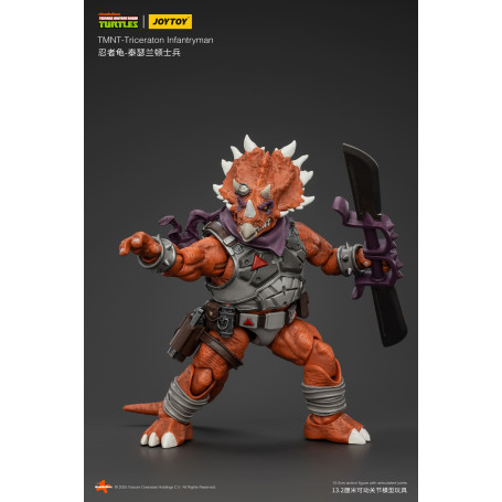 JoyToy TMNT - Infantería Triceraton - Teenage Mutant Ninja Turtles 1/18