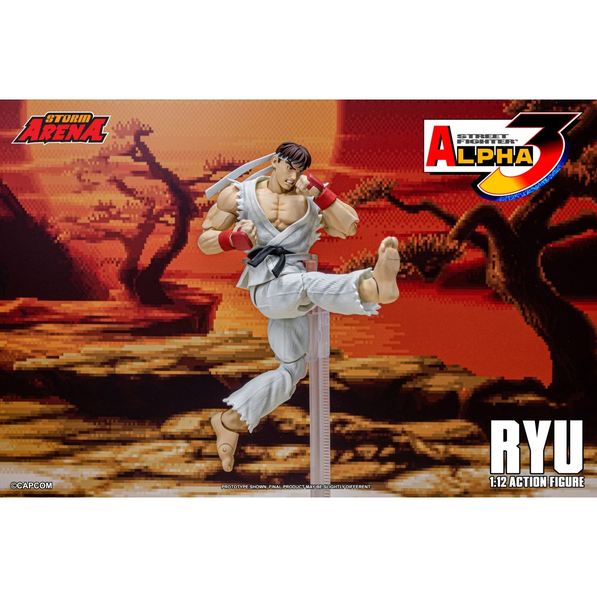 Coleccionables Storm - RYU - Street Fighter Alpha Storm Arena 1/12