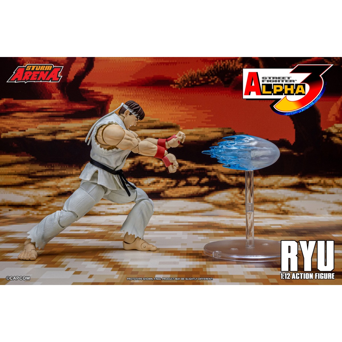 Coleccionables Storm - RYU - Street Fighter Alpha Storm Arena 1/12