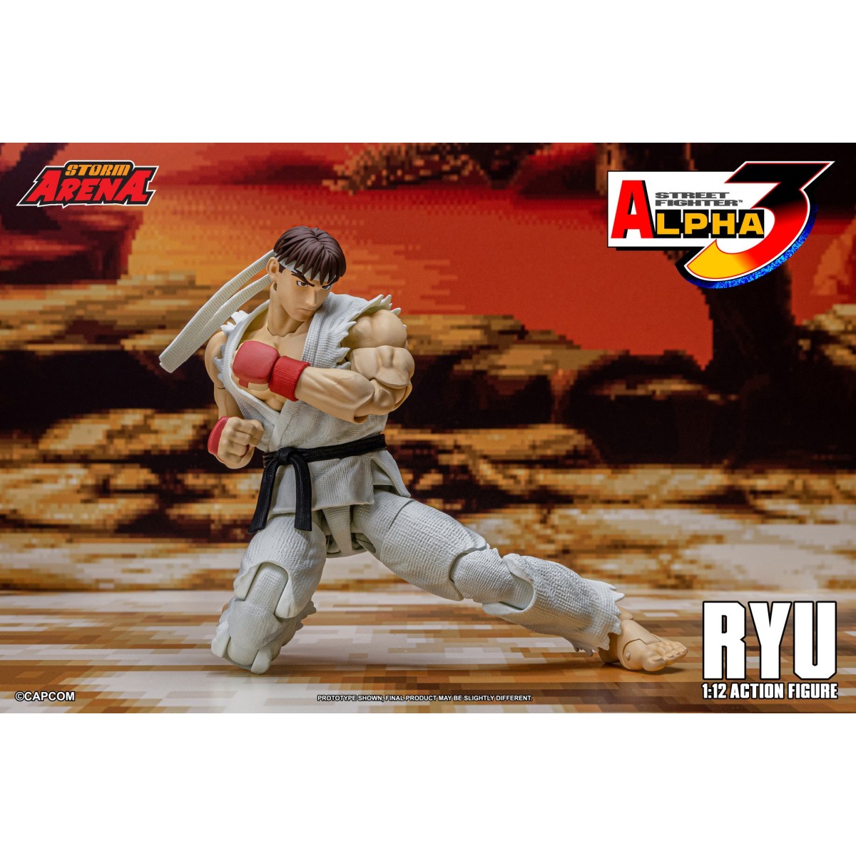 Coleccionables Storm - RYU - Street Fighter Alpha Storm Arena 1/12