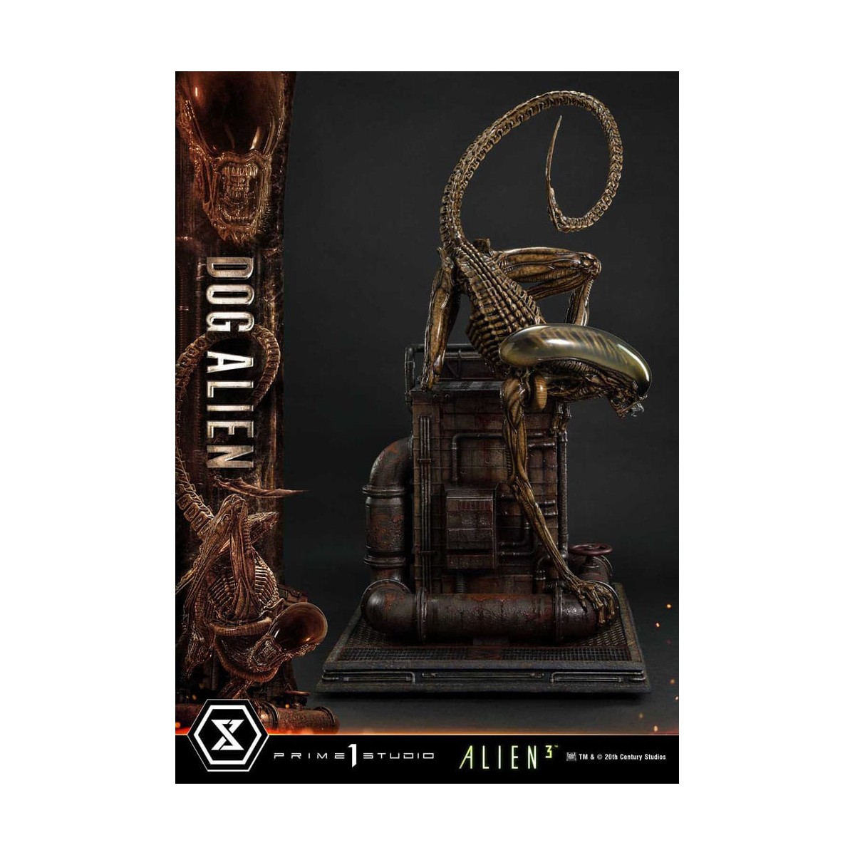 Prime 1 Studio - Perro Alien 1/3 - Museo Alien 3 Masterline XL