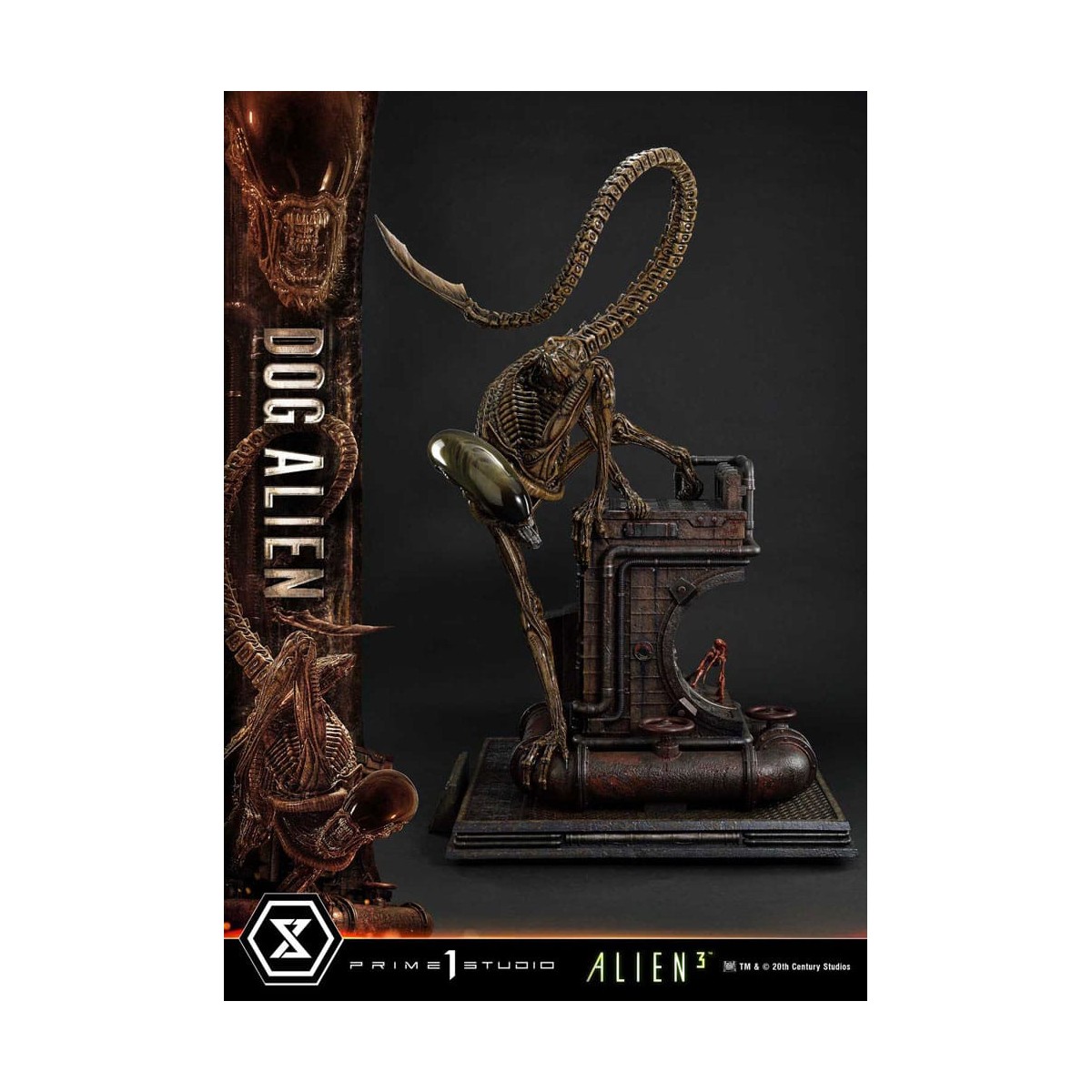 Prime 1 Studio - Perro Alien 1/3 - Museo Alien 3 Masterline XL