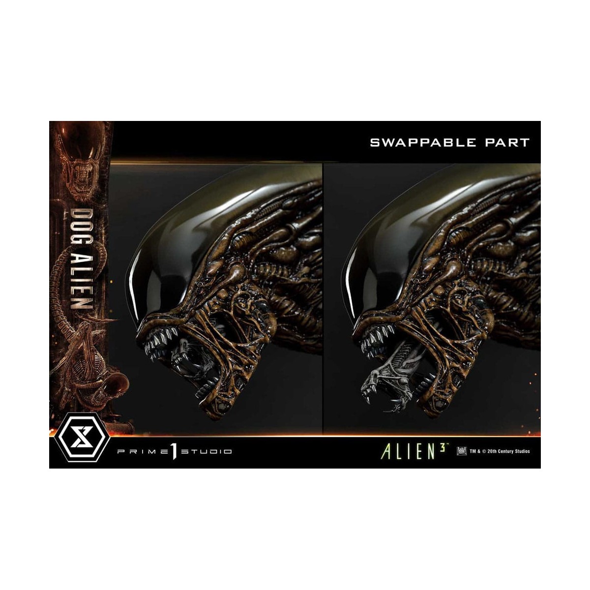 Prime 1 Studio - Perro Alien 1/3 - Museo Alien 3 Masterline XL
