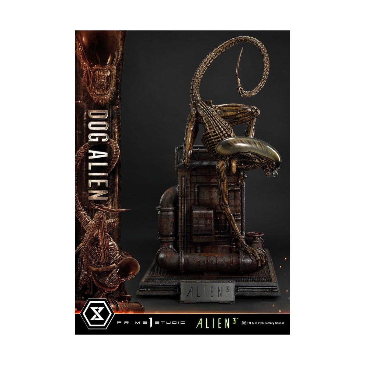 Prime 1 Studio - Perro Alien 1/3 - Museo Alien 3 Masterline XL