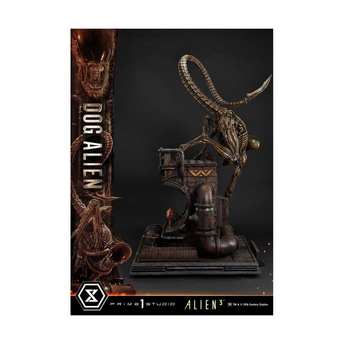 Prime 1 Studio - Perro Alien 1/3 - Museo Alien 3 Masterline XL