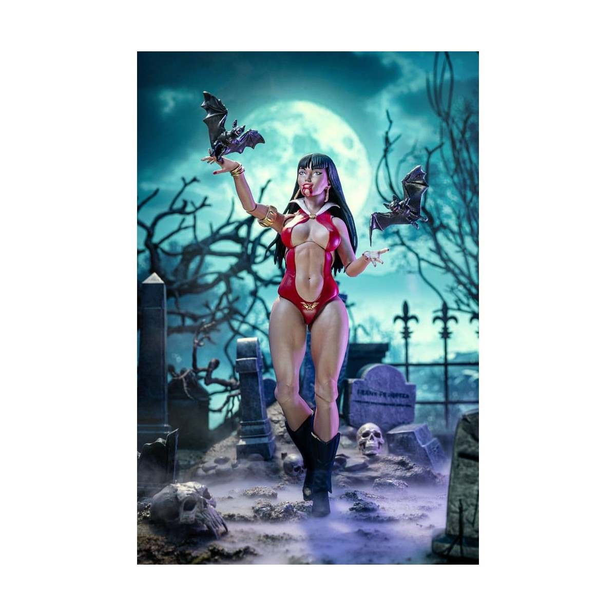 Icon Collectibles Frank Frazetta - VAMPIRELLA 1/12