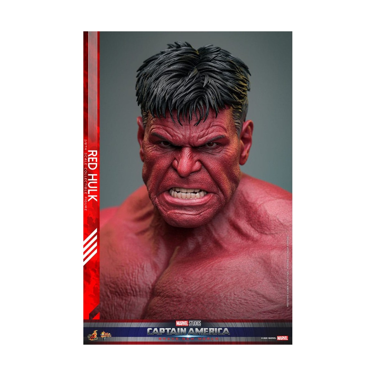 Hot Toys - RED HULK MMS 1/6 - Capitán América: Un mundo feliz