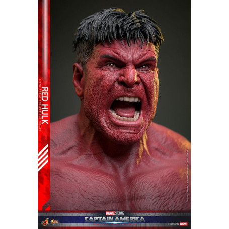 Hot Toys - RED HULK MMS 1/6 - Capitán América: Un mundo feliz