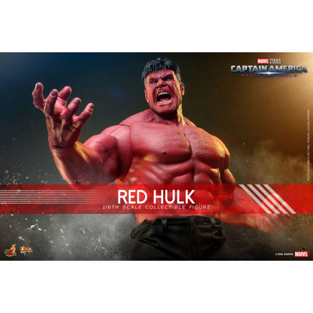 Hot Toys - RED HULK MMS 1/6 - Capitán América: Un mundo feliz