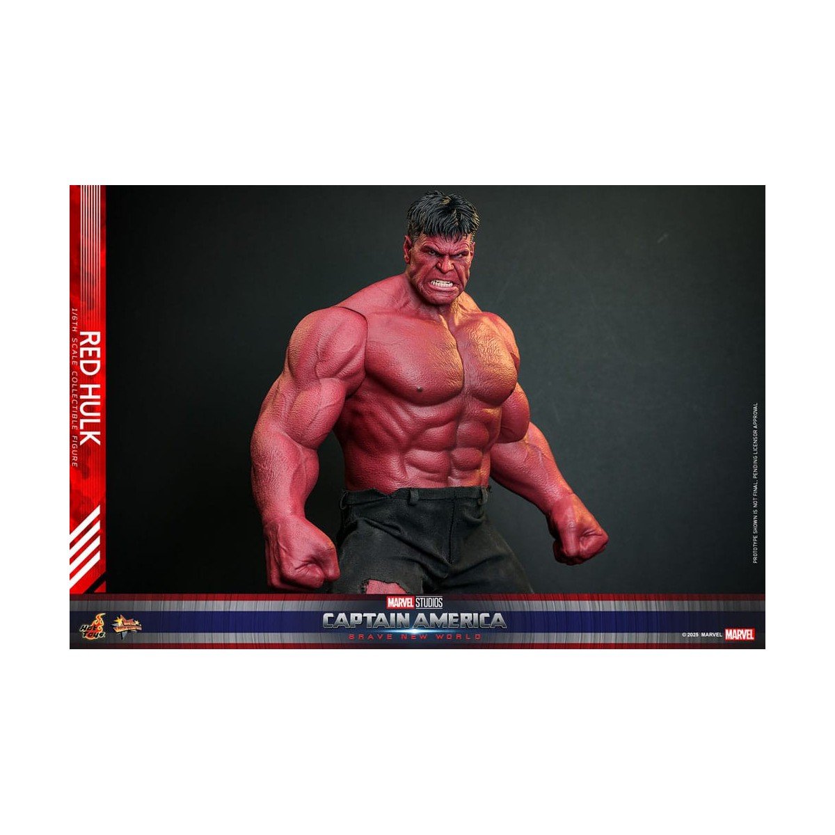 Hot Toys - RED HULK MMS 1/6 - Capitán América: Un mundo feliz