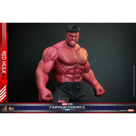 Hot Toys - RED HULK MMS 1/6 - Capitán América: Un mundo feliz
