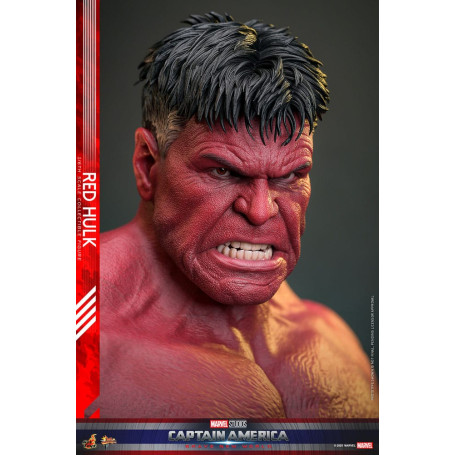 Hot Toys - RED HULK MMS 1/6 - Capitán América: Un mundo feliz