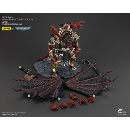 Joytoy - Warhammer - Devoradores de Mundos - Angron Daemon Primarca de Khorne 1/18 - Warhammer 40000