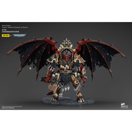 Joytoy - Warhammer - Devoradores de Mundos - Angron Daemon Primarca de Khorne 1/18 - Warhammer 40000