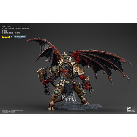 Joytoy - Warhammer - Devoradores de Mundos - Angron Daemon Primarca de Khorne 1/18 - Warhammer 40000