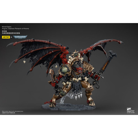 Joytoy - Warhammer - Devoradores de Mundos - Angron Daemon Primarca de Khorne 1/18 - Warhammer 40000