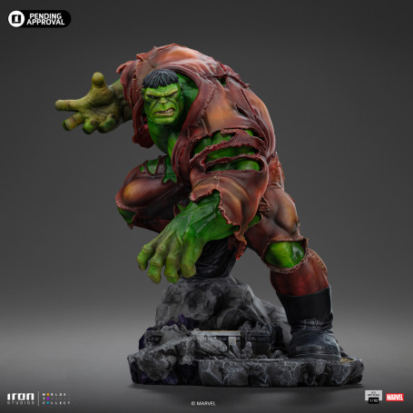 Iron Studios Marvel - Hulk 1/10 BDS Art Scale - Diorama Infinity Gauntlet