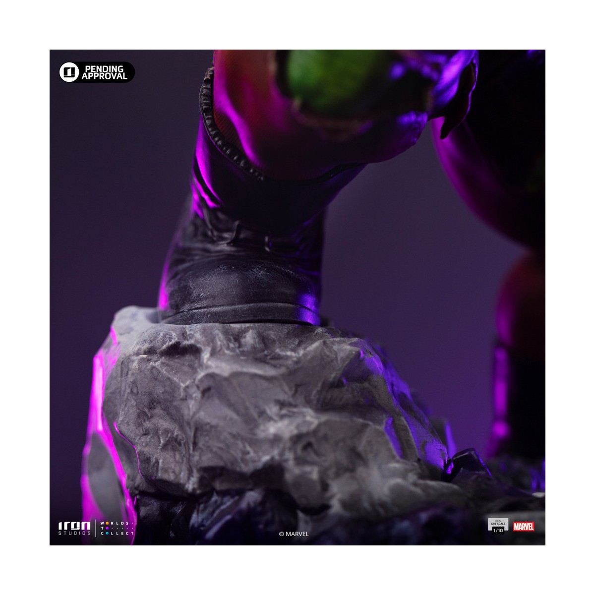 Iron Studios Marvel - Hulk 1/10 BDS Art Scale - Diorama Infinity Gauntlet