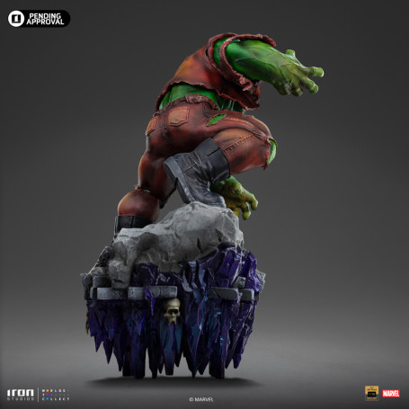 Iron Studios Marvel - Hulk 1/10 Deluxe Art Scale - Guantelete del Infinito Diorama