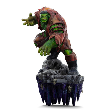 Iron Studios Marvel - Hulk 1/10 Deluxe Art Scale - Guantelete del Infinito Diorama