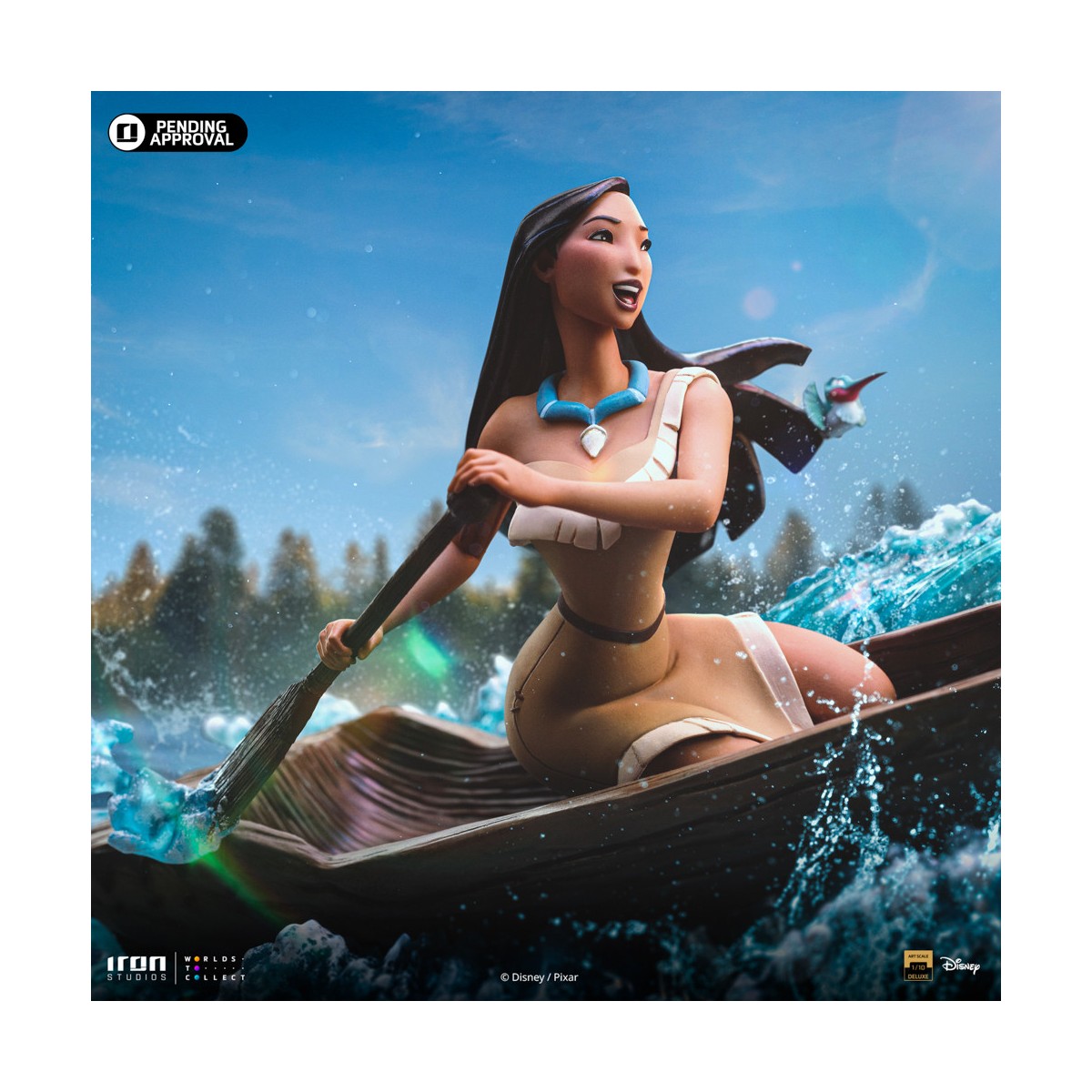 Iron Studios - Disney - Pocahontas Deluxe Art Escala 1/10