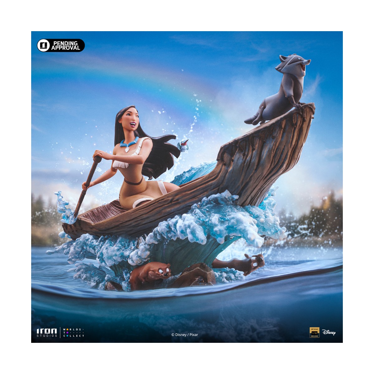 Iron Studios - Disney - Pocahontas Deluxe Art Escala 1/10